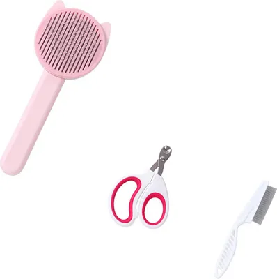 Produktbild von INF Haustierpflege-Set mit Flohkamm und Nagelknipser