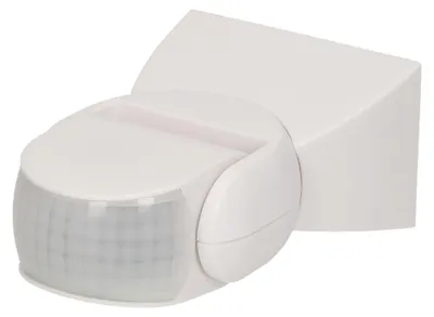 Produktbild von Orno | Bewegungsmelder OR-CR-236/W - Weiß - 180° Sichtfeld - IP65 - Automatische Lichtsteuerung