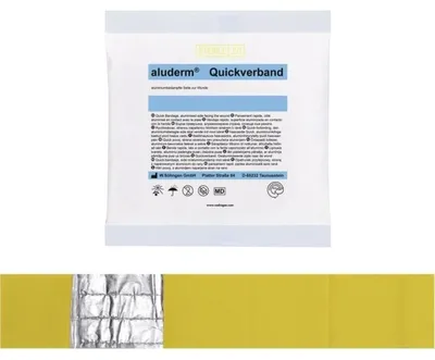 Produktbild von Quickverband aluderm groß