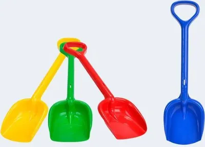Produktbild von Sandschaufel 50cm farbig sort Plastik