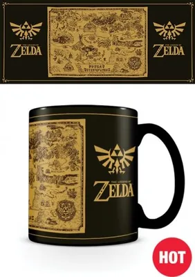 Image de The Legend of Zelda Silhouette et carte Mug isotherme 315 ml