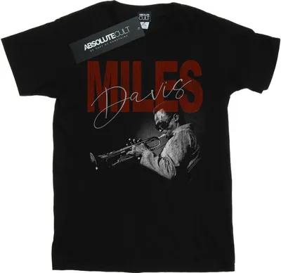 Obrázok produktu pre Miles Davis - Tričko pre mužov BI38498 (L) (Čierna)