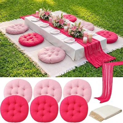 Imagen del producto de Silecomplaza, manta de picnic grande de estilo bohemio, 230 x 180 cm
