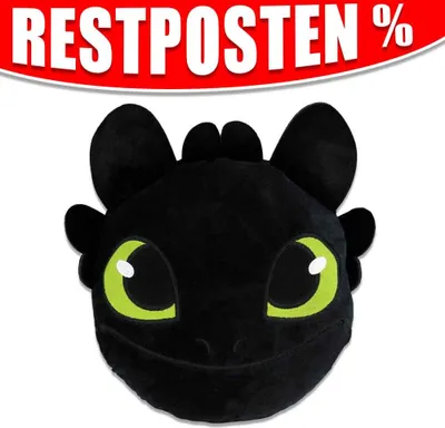 Produktbild von Ohnezahn Kissen aus Plüsch - ca. 16 cm