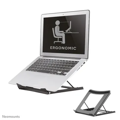 Immagine prodotto di Neomounts NSLS075BLACK Supporto per laptop 10-16" - pieghevole - compatto - universale