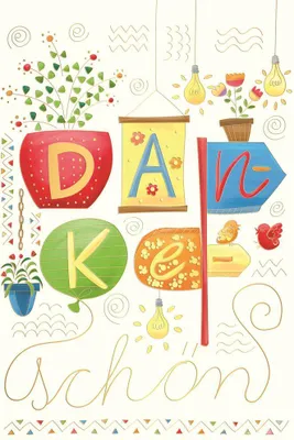Produktbild von Danke Skorpion`s Art Glückwunschkarte im Format 11,5 x 17