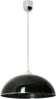 Zdjęcie produktu dla Lampa wisząca Kristine czarna-chromowana 1xE27x40W czarny-chromowany wym:70x38x38cm IP20 Lampex