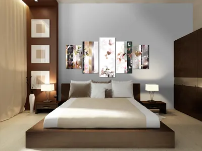 Produktbild von Akustikbild Abstrakt 200x100 cm Bilder Akustikschaum Hochleistungsschallabsorber Schallschutz Leinwand 5 tlg Wandbild Raumakustik Schalldämmung 020101-149