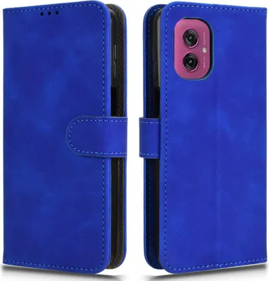 Produktbild von Motorola Moto G55 Hülle - Coverup Klapphülle - Blau
