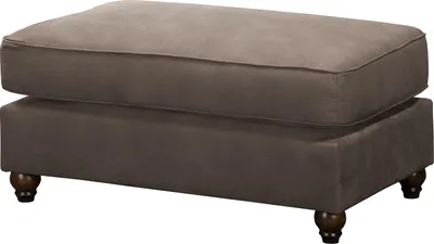 Produktbild von home24 Polsterhocker - Antiklederlook