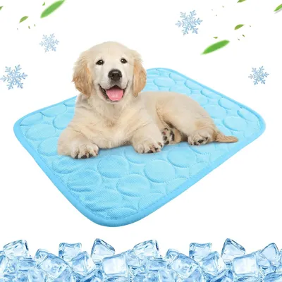 Produktbild von Kühlmatte für Hunde 62 x 50 cm, wasserdicht, atmungsaktiv, für Zuhause