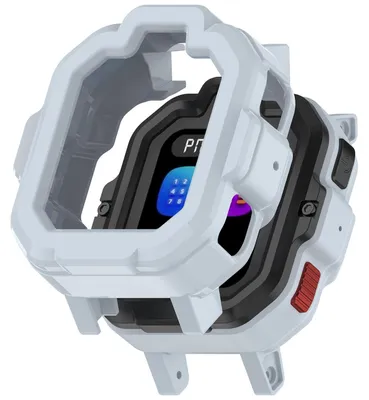 Produktbild von Für TickTalk 5 Kids Smart Watch Armor TPU Halbseitiger Schutz Gehäuse Hülle Grau