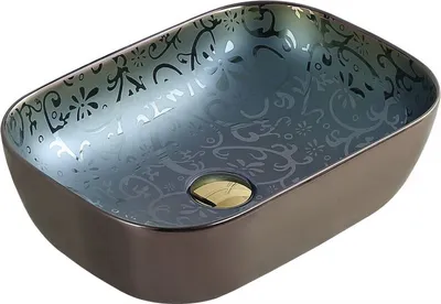 Obrázek produktu pro Mexen Rita umyvadlo na desku 45 x 32 cm, zielona - 21084556