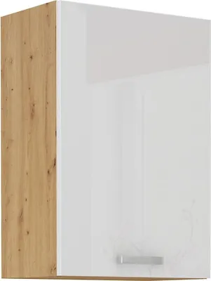 Immagine prodotto di Armadietto superiore da cucina ADARA - larghezza 50 cm, bianco / rovere artisan