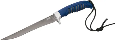 Immagine prodotto di Coltello per sfilettare Buck modello Silver Creek Fillet Knife Acciaio 420J2 Manico in materiale termoplastico Fodero in plastica