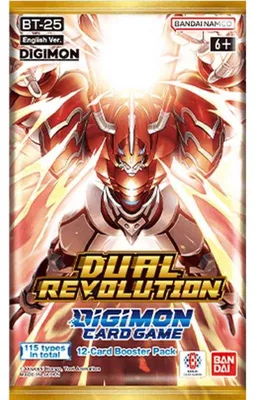 Produktbild von Digimon Card Game Dual Revolution BT25 Booster Englisch