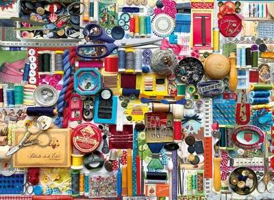 Produktbild von BLUEBIRD Puzzle-Nähset 6000 Teile