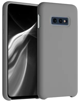 Produktbild von kwmobile Handyhülle für Samsung Galaxy S10e Hülle - Case Silikon - Kabelloses Laden - Schutzhülle Cover in Stone Dust