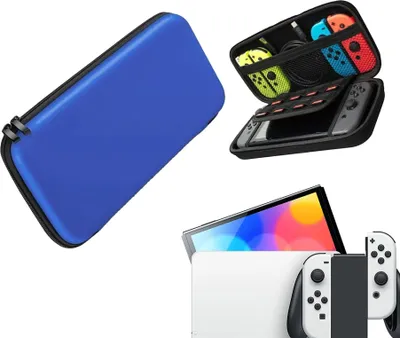 Obrázok produktu pre Ochranné puzdro na konzolu pre Nintendo Switch - Pevné puzdro - Výkonné herné puzdro - Príslušenstvo pre konzolu - Modré - Blue