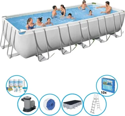 Obrázek produktu pro Bestway - Pool Power Steel - včetně příslušenství - 640x274x132 cm