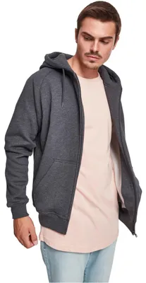 Obrázok produktu pre Urban Classics, pánska mikina s kapucňou a zipsom, športová bunda so zipsom