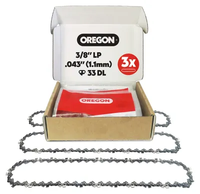 Obrázok produktu pre 3-dielna sada reťaze pre motorovú pílu s 33 článkami