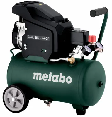 Obrázok produktu pre Kompresor Metabo Basic 250-24 W (s univerzálnou rýchlospojkou) 601523000
