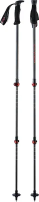 Immagine prodotto di BLACK CREVICE - Bastoncini da trekking telescopici in CARBONIO a 3 sezioni | 62-135 cm