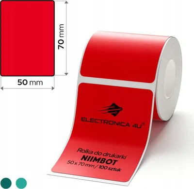 Produktbild von Selbstklebende Thermotransfer-Etiketten Niimbot M2 M3 50x70