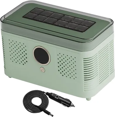 Produktbild von Mini Eiswürfelbereiter Tragbare Eiswürfelmaschine Ice Maker Grün