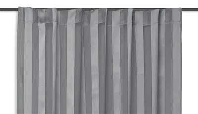Produktbild von Vorhang Isa 140x245 cm anthrazit Kräuselband Gardine halbtransparent