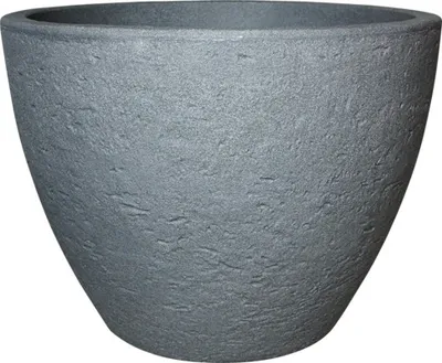 Produktbild von Pflanzkübel geli Stone Kunststoff Ø 60 cm H 45 cm grau
