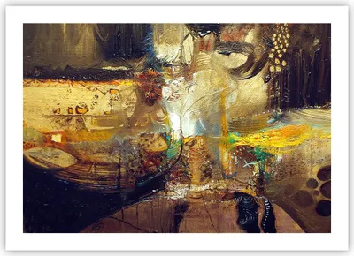 Produktbild von Poster - Poster ohne Rahmen - Abstraktion modern - 70x50 cm - Wand Bild - Wanddeko - Wandbilder - Kunstposter - Wandposter - Bilder - Kunstdruck - Wanddekoration - Wandbild - P2XAA70x50-3483