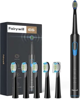 Obrázek produktu pro FairyWill - 6EUFWE6+6BK - Zubní kartáček