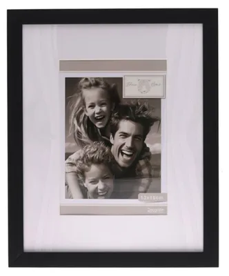 Produktbild von Fotorahmen Paris - 20 x 25 cm - schwarz - mit Passepartout - 13 x 18 cm - Holz