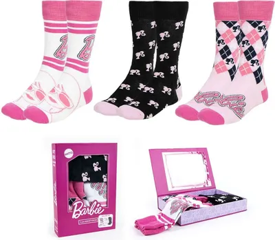 Produktbild von Barbie Socken 3er-Pack 36-43