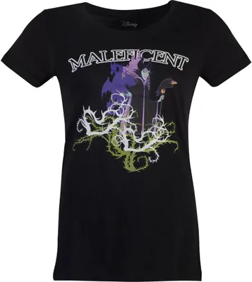 Produktbild von Disney - Maleficent - Gel Printed Women's T-Shirt Black-M