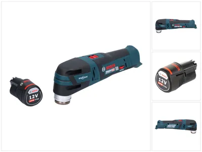 Image de Bosch GOP 12V-28 Professional Découpeur-ponceur sans fil Starlock Brushless + 1x Batterie 3,0 Ah - sans chargeur