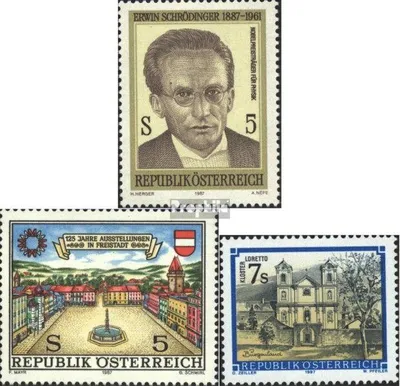 Produktbild von Briefmarken Österreich 1987 Mi 1892,1893,1894 (kompl.Ausgaben) postfrisch Sondermarken