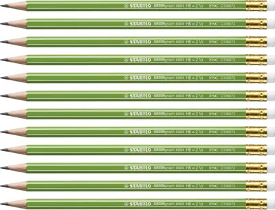 Immagine prodotto di STABILO 6004/HB 12er GREENgraph Bleistifte HB