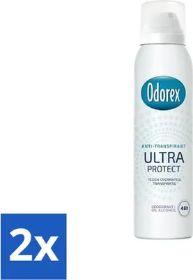 Immagine prodotto di Odorex - Deodorante Spray - Ultra Protect - Extra Forte - 150 ml - confezione risparmio - 2 pezzi