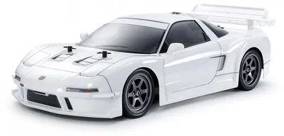 Produktbild von 1:10 RC Honda NSX Racing TT-02 Bausatz, weiß, 4WD, vorlackiert