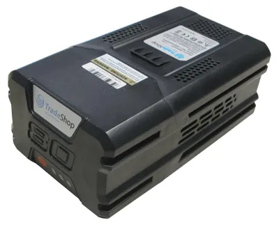 Produktbild von Universal Akku für alle Werkzeuge der Greenworks Pro 80V Produktpalette (Rasenmäher, Heckenschere, Kettensäge, uvm.) / 80V 4000mAh - ersetzt G80B4