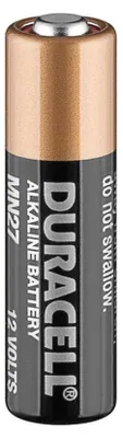 Produktbild von Duracell MN27, LR27 A Alkaline Batterie, 12 Volt, Abmessungen 28,8 x 8 mm