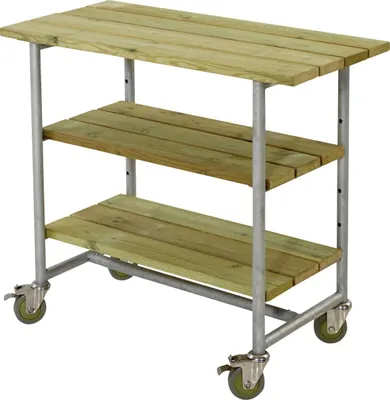 Produktbild von Plus Pflanztisch Urban 100x50x90cm Kiefer Fichte rechteckig