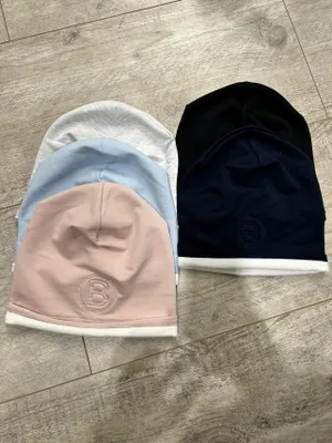 Immagine prodotto di Da O La La...! Berretto In Cotone Con Ricamo "B" Grigio