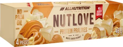 Produktbild von AllNutrition | NutLove Protein Pralines White chocolate pistaccio