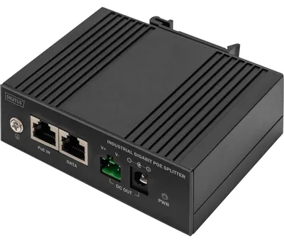 Image de DIGITUS Splitter POE Industrial 802.3at/af DIN   60W