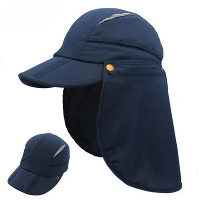 Obrázek produktu pro Letní sluneční čepice, prodyšná, rychleschnoucí, tmavě modrá, 58–60 cm