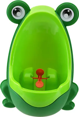 Produktbild von Urinal Töpfchen Toilette Frosch Aufstehen Pee Training für Jungen Kind Training Pee Pissoir Tragbare Kinder Toilette in Frosch-Form Grün